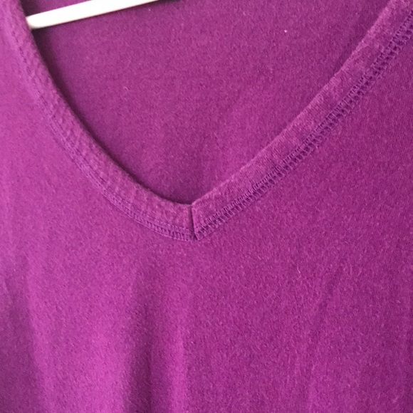 Purple v-neck t-shirt Victoria’s Secret - Picture 2 of 5